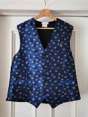 Vintage Star Pattern Vest
